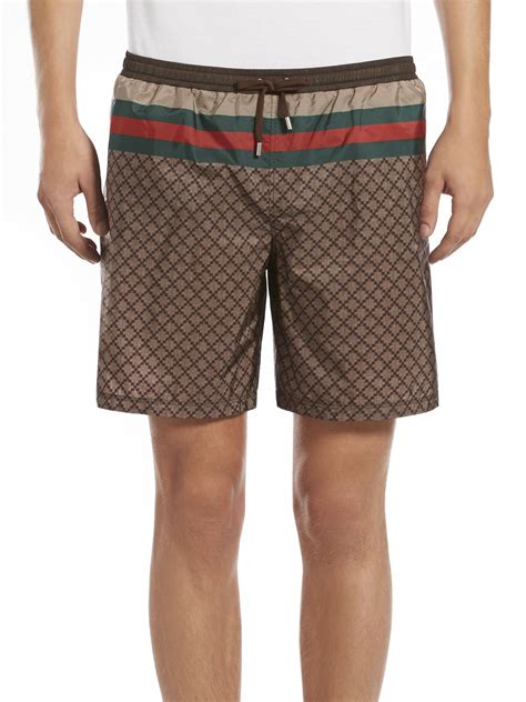 gucci swimwear men|gucci swim shorts for men.